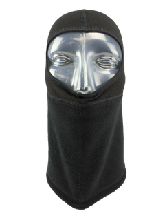 Cagoule Thick N Thin Headliner noire portée, vue de face