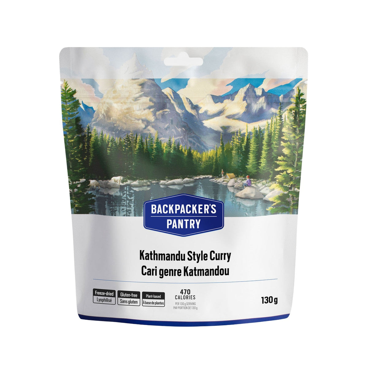 CARI GENRE KATMANDOU - 1 PORTION - BACKPACKERS PANTRY - PLEIN AIR CAMPING ET SURVIE - NOURRITURE
