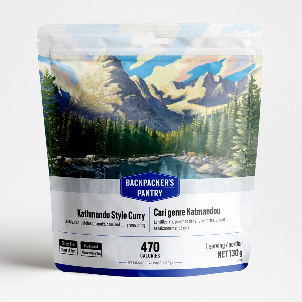 CARI GENRE KATMANDOU - 1 PORTION - BACKPACKERS PANTRY - PLEIN AIR CAMPING ET SURVIE - NOURRITURE