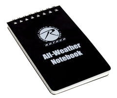 CARNET DE NOTE IMPERMÉABLE 3 PAR 5 POUCES - NOIR - COUTEAUX ET OUTILS - CARNETS DE NOTES IMPERMÉABLES