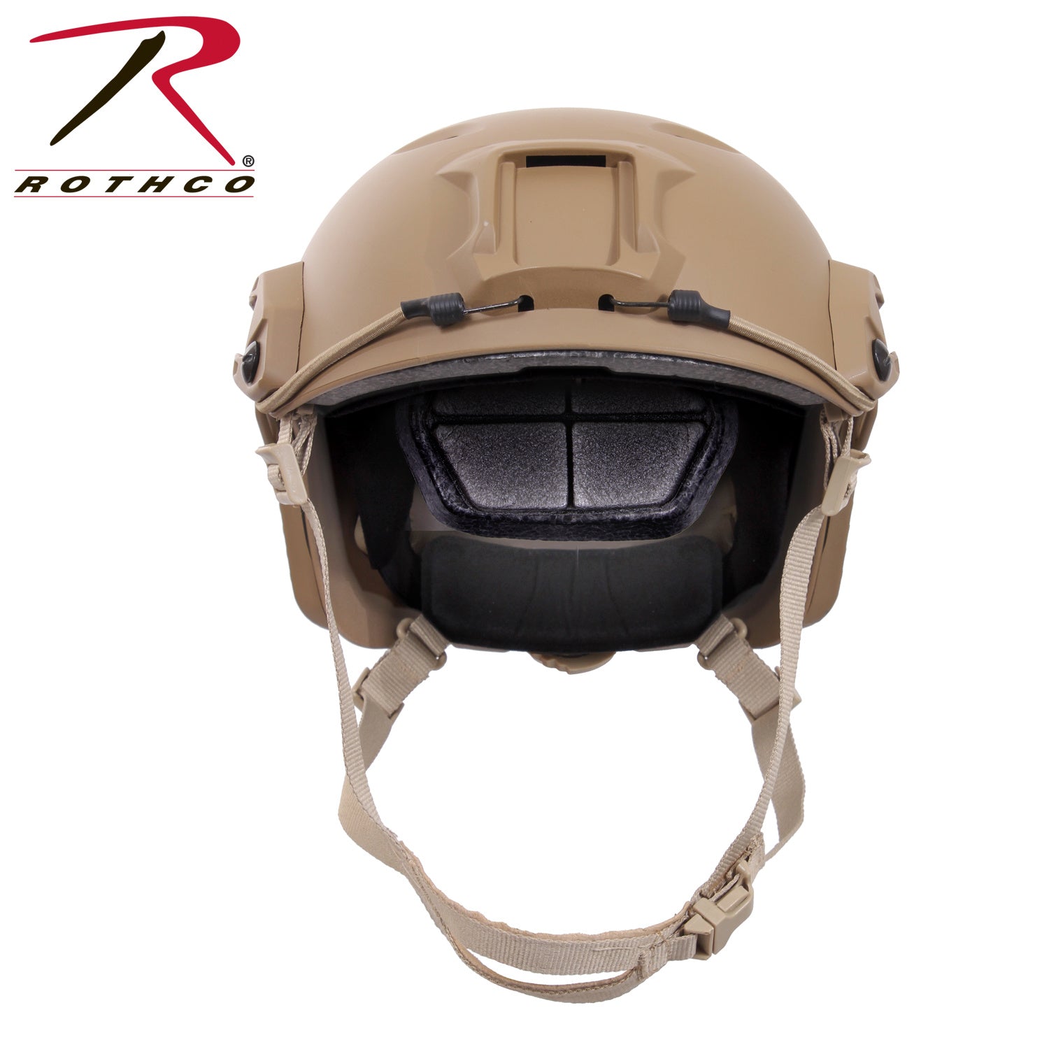 CASQUE TACTIQUE AIRSOFT AJUSTABLE - AVANCÉ - KAKI - ÉQUIPEMENT TACTIQUE - CASQUES