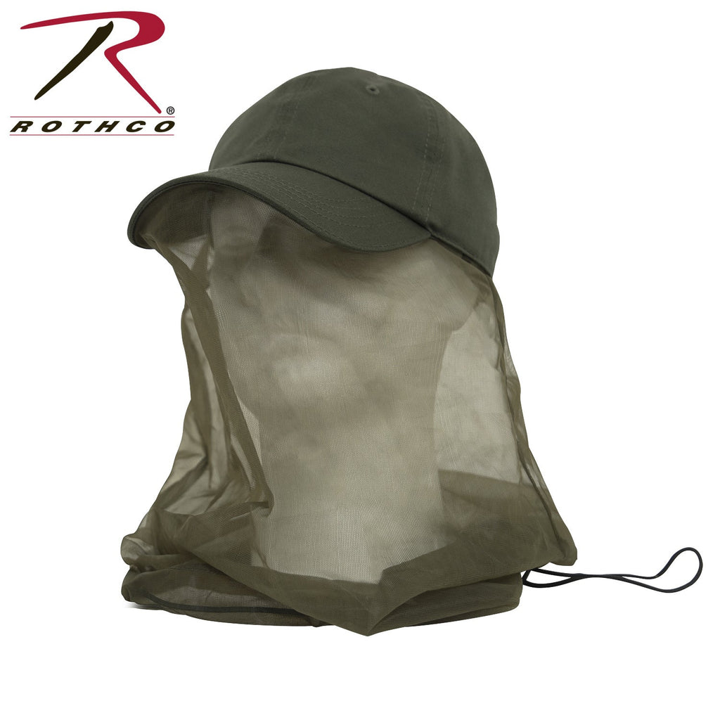 CAP WITH ANTI-MOSQUITO NET