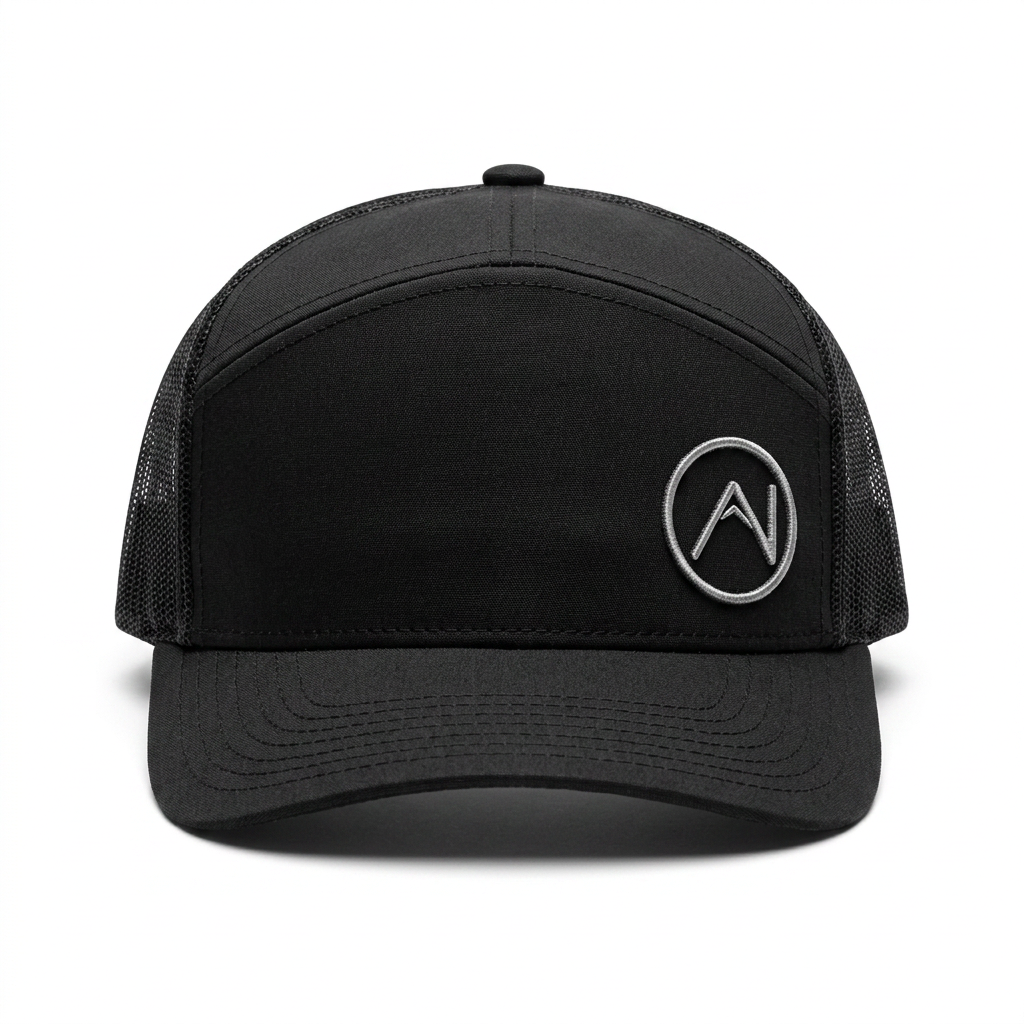 CASQUETTE NOIR LOGO GRIS NORTH BACKCOUNTRY - VÊTEMENTS - CASQUETTES