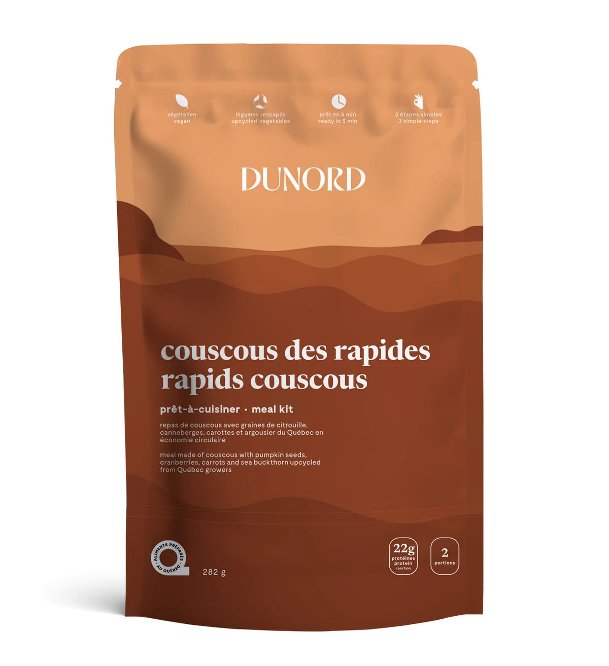 COUSCOUS DES RAPIDES 2 PORTIONS DUNORD