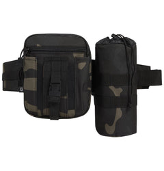 CEINTURE POCHETTE ET PORTE-BOUTEILLE BRANDIT - CAMO FONCÉ - SACS ET RANGEMENT - SACS POUR LA TAILLE
