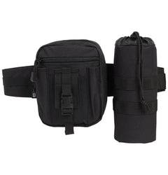 CEINTURE POCHETTE ET PORTE-BOUTEILLE BRANDIT - NOIR - SACS ET RANGEMENT - SACS POUR LA TAILLE