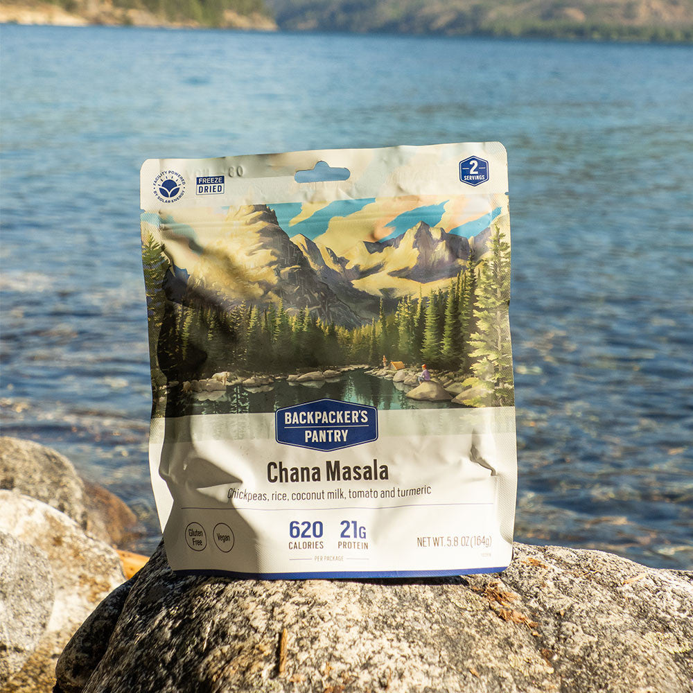 CHANA MASALA - 1 PORTION - BACKPACKERS PANTRY - PLEIN AIR CAMPING ET SURVIE - NOURRITURE