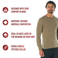 CHANDAIL À MANCHES LONGUES ANTI-HUMIDITÉ ROTHCO - VÊTEMENTS - MANCHES LONGUES
