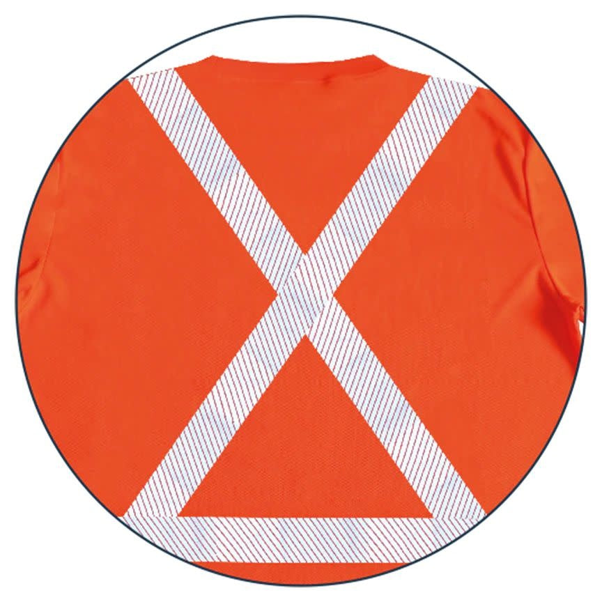 CHANDAIL HAUTE VISIBILITÉ MANCHES LONGUES MODÈLE STX2LS