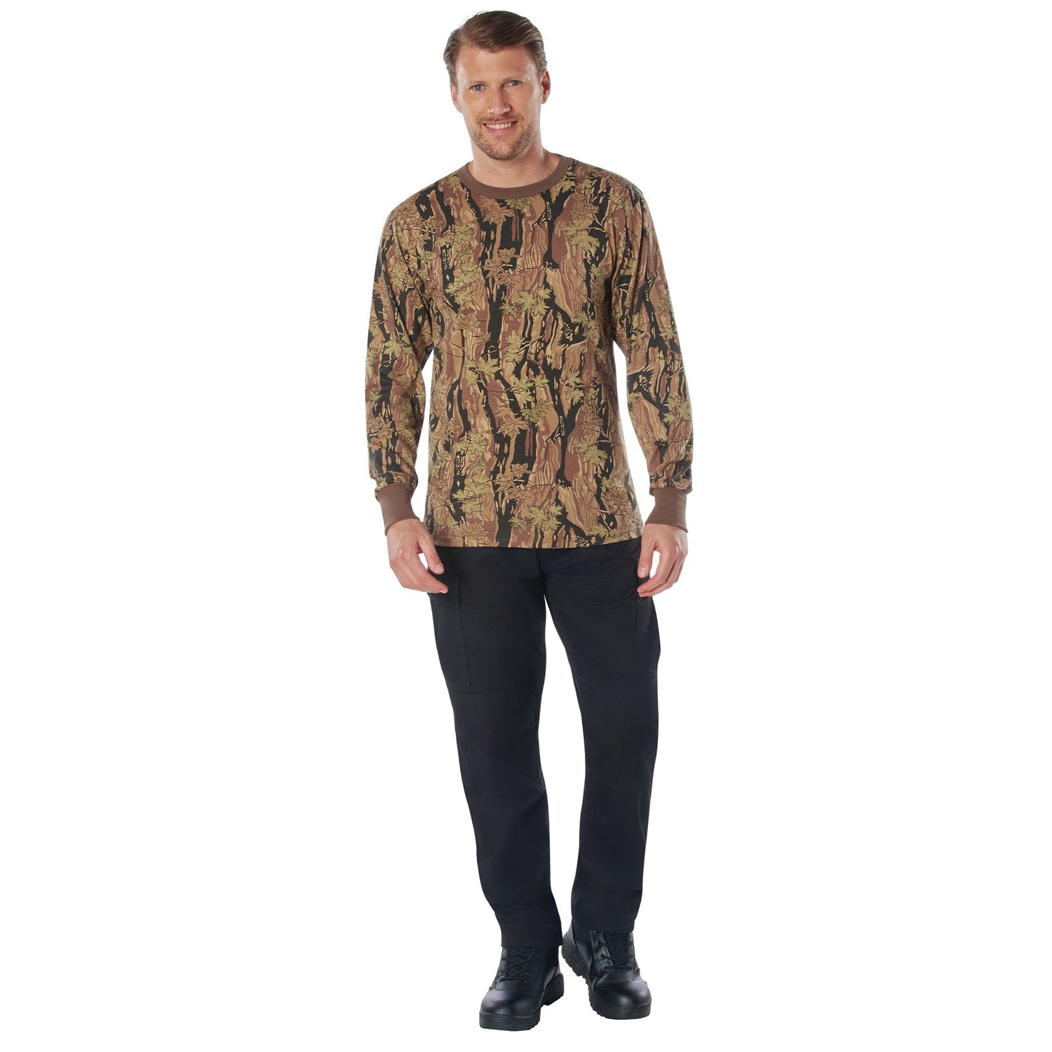 CHANDAILS CAMO DE COULEURS À MANCHES LONGUES - VÊTEMENTS - MANCHES LONGUES