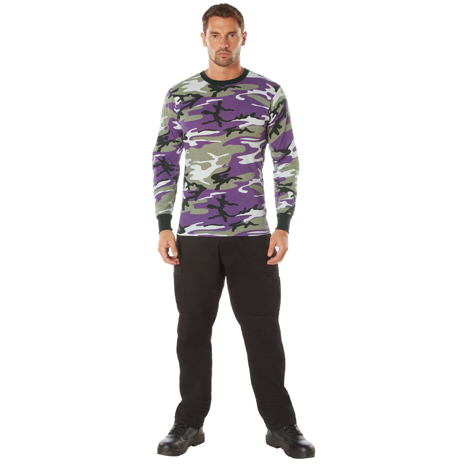 CHANDAILS CAMO DE COULEURS À MANCHES LONGUES - VÊTEMENTS - MANCHES LONGUES