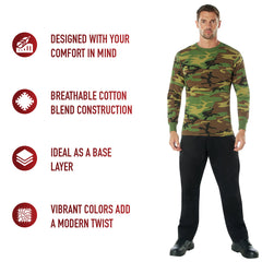 CHANDAILS CAMO DE COULEURS À MANCHES LONGUES - VÊTEMENTS - MANCHES LONGUES