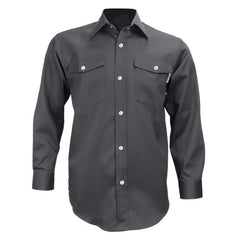 CHEMISE À MANCHES LONGUES À BOUTONS PRESSIONS MODÈLE 625S - VÊTEMENTS - CHEMISES DE TRAVAIL