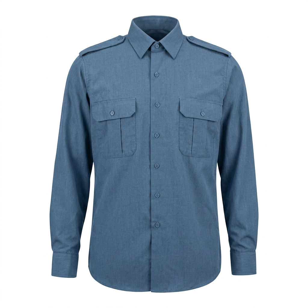 CHEMISE BLEUE AVEC ARAMIDE - AUTHENTIQUE