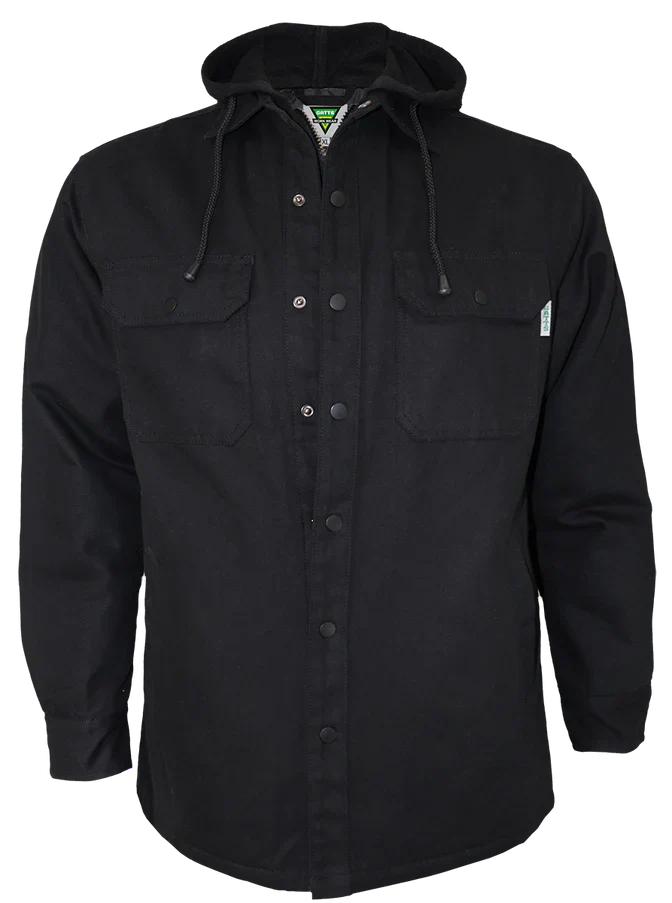 CHEMISE DE CANEVAS DOUBLÉE AVEC CAPUCHON 631CAD - VÊTEMENTS - CHEMISES DE TRAVAIL
