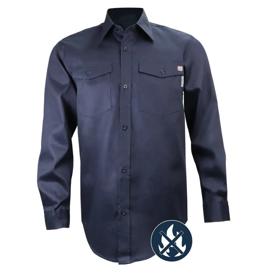 CHEMISE DE TRAVAIL MANCHES LONGUES IGNIFUGE MODÈLE 629FR