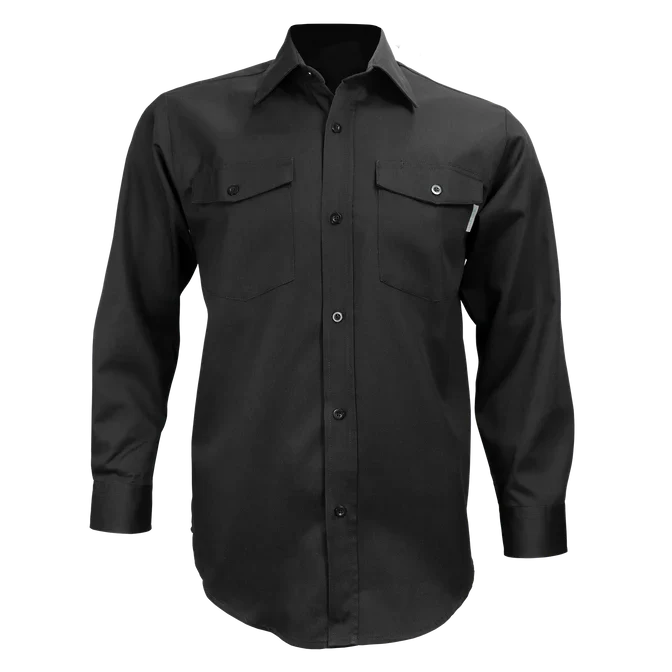 CHEMISE DE TRAVAIL MANCHES LONGUES MODÈLE 625 TALL - NOIR / Small - VÊTEMENTS - CHEMISES DE TRAVAIL