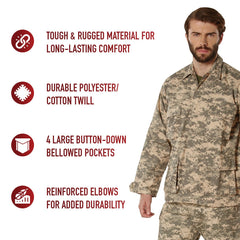 CHEMISE MILITAIRE DIGITALE ACU AMÉRICAINE - VÊTEMENTS - CHEMISES