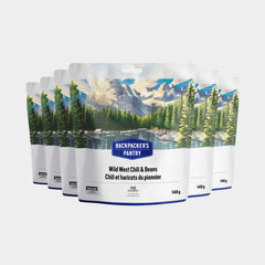 CHILI ET HARICOTS DE PIONNIERS - 1 PORTION - BACKPACKERS PANTRY - PLEIN AIR CAMPING ET SURVIE - NOURRITURE