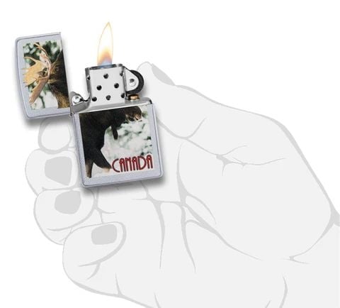 ZIPPO ORIGNAL DU CANADA EN HIVER