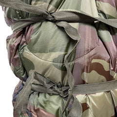 COMBO SAC DE COUCHAGE CAMO ET COUVERTURE DE POLAR KAKI - PLEIN AIR CAMPING ET SURVIE - SACS DE COUCHAGE