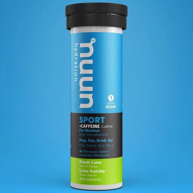 COMPRIMÉS NUUN - SPORT AVEC CAFÉINE - PLEIN AIR CAMPING ET SURVIE - HYDRATATION
