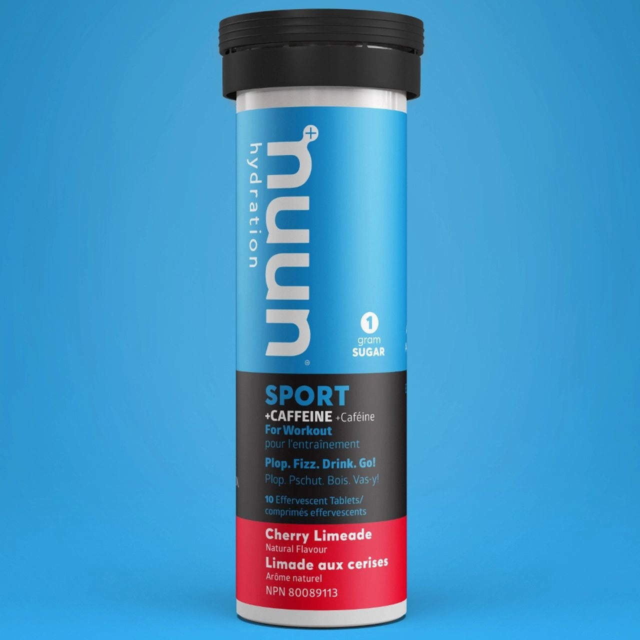 COMPRIMÉS NUUN - SPORT AVEC CAFÉINE - PLEIN AIR CAMPING ET SURVIE - HYDRATATION