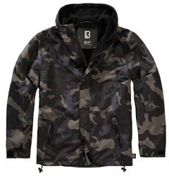 COUPE-VENT AVEC DOUBLURE EN POLAR BRANDIT - CAMO FONCÉ / SMALL - VÊTEMENTS - MANTEAUX ET VESTES