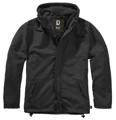 COUPE-VENT AVEC DOUBLURE EN POLAR BRANDIT - NOIR / SMALL - VÊTEMENTS - MANTEAUX ET VESTES