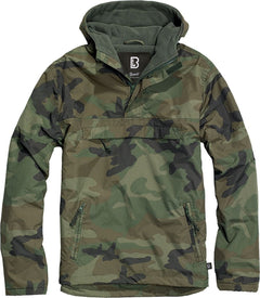 COUPE-VENT AVEC DOUBLURE EN POLAR ET COLLET À FERMETURE ÉCLAIR BRANDIT - VÊTEMENTS - MANTEAUX ET VESTES