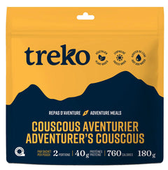 COUSCOUS AVENTURIER TREKO- 2 PORTIONS PAR SACHET - PLEIN AIR CAMPING ET SURVIE - NOURRITURE