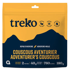 COUSCOUS AVENTURIER TREKO- 2 PORTIONS PAR SACHET - PLEIN AIR CAMPING ET SURVIE - NOURRITURE