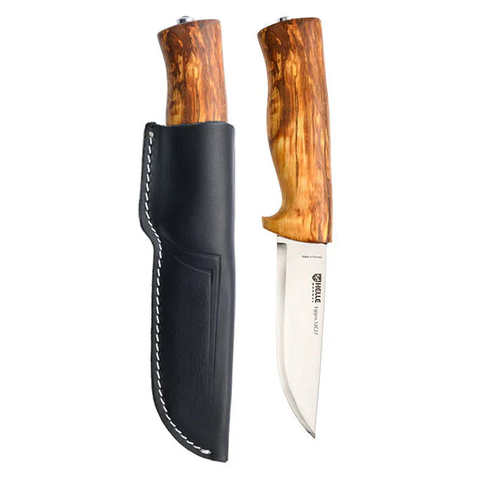 COUTEAU À LAME FIXE HELLE EGGEN 12C27 - COUTEAUX ET OUTILS - COUTEAUX À LAME FIXE
