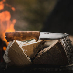 COUTEAU À LAME FIXE HELLE EGGEN 12C27 - COUTEAUX ET OUTILS - COUTEAUX À LAME FIXE