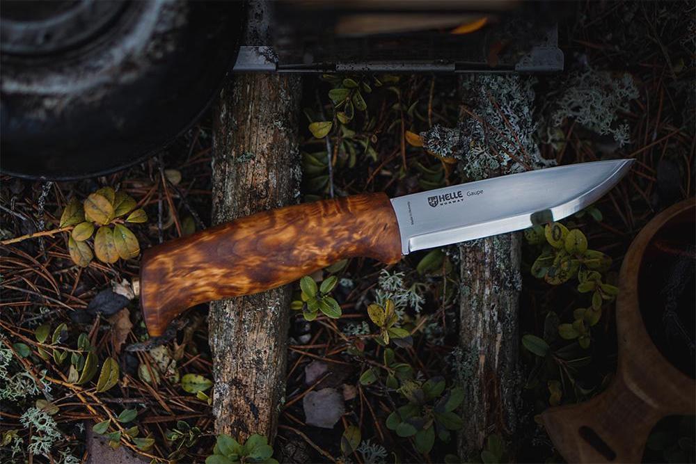 COUTEAU À LAME FIXE HELLE GAUPE - COUTEAUX ET OUTILS - COUTEAUX À LAME FIXE