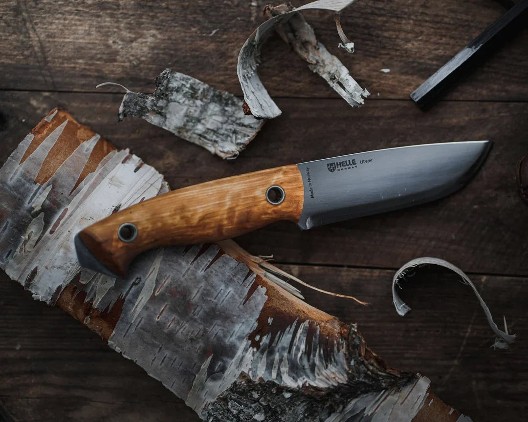 COUTEAU À LAME FIXE HELLE UTVAER - COUTEAUX ET OUTILS - COUTEAUX À LAME FIXE