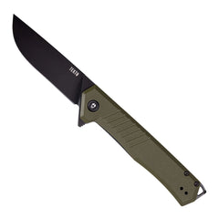 COUTEAU À LAME PLIANTE TEKTO F1 ALPHA - NOIR-VERT - COUTEAUX ET OUTILS - COUTEAUX PLIANTS