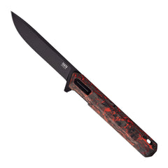 COUTEAU À LAME PLIANTE TEKTO F2 BRAVO - ROUGE-NOIR - COUTEAUX ET OUTILS - COUTEAUX PLIANTS