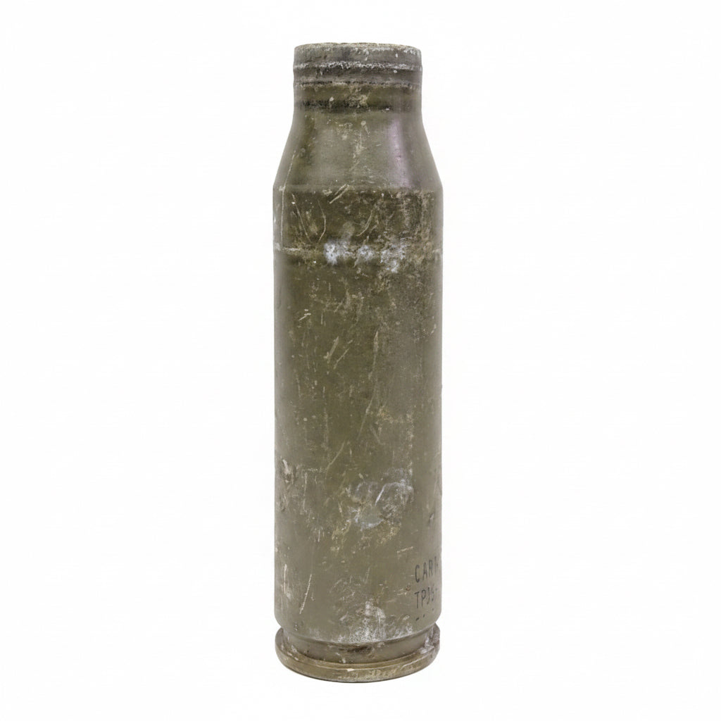 DOUILLE USAGÉE ARMÉE CANADIENNE 25 mm 5.5″ - AUTHENTIQUE