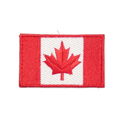 ÉCUSSON DRAPEAU CANADIEN 3.25’’ PAR 2’’ - ORIGINALE - ÉQUIPEMENT TACTIQUE - ÉCUSSONS ET INSIGNES