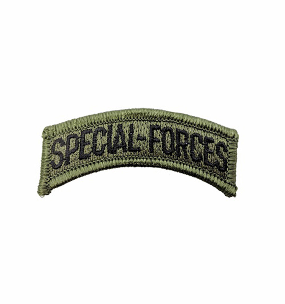 ÉCUSSON "SPECIAL FORCES" VERT
