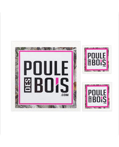 ENSEMBLE AUTOCOLLANTS POULE DES BOIS - CAMO - VÊTEMENTS - VÊTEMENTS POUR FEMME