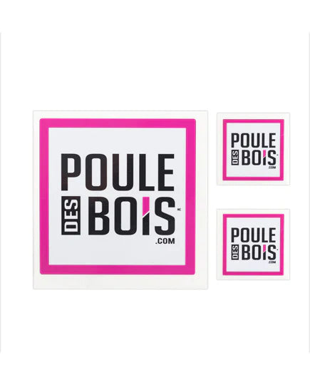 ENSEMBLE AUTOCOLLANTS POULE DES BOIS - ROSE - VÊTEMENTS - VÊTEMENTS POUR FEMME