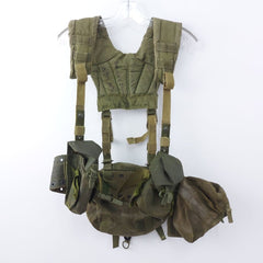 ENSEMBLE BRETELLES CEINTURE ET POCHETTES (WEBBING PATTERN 82) - AUTHENTIQUE