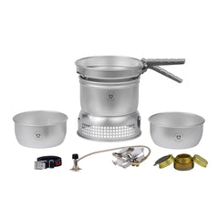 ENSEMBLE DE CUISSON AVEC BRÛLEURS HYBRIDE POUR 1-2 PERSONNES TRANGIA 27-1-GB-SBUL - PLEIN AIR CAMPING ET SURVIE