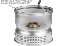 ENSEMBLE DE CUISSON AVEC BRÛLEURS HYBRIDE POUR 1-2 PERSONNES TRANGIA 27-1-GB-SBUL - PLEIN AIR CAMPING ET SURVIE