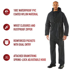ENSEMBLE IMPERMÉABLE EN PVC MICROLITE - VÊTEMENTS - IMPERMÉABLES ET PONCHOS