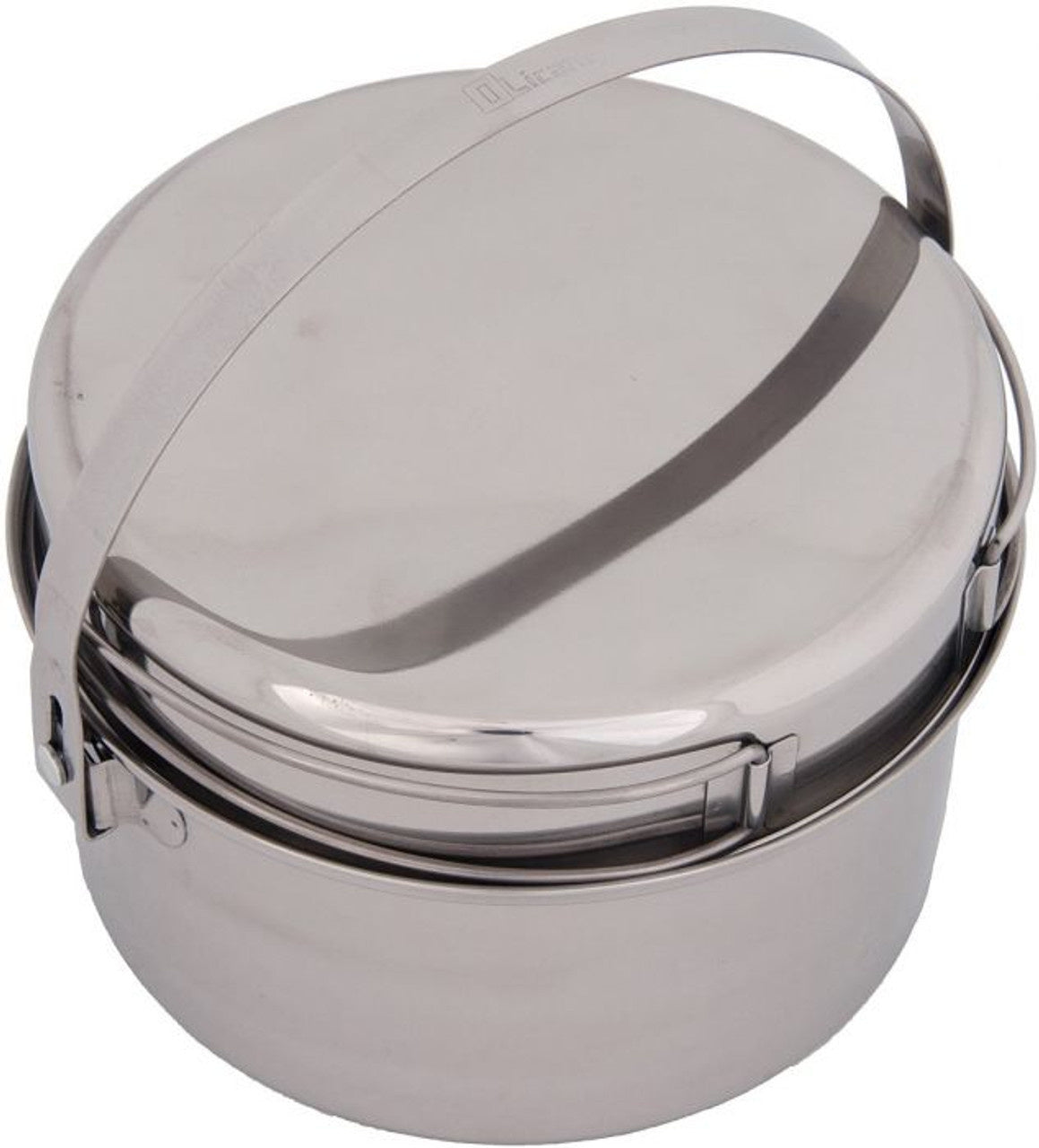 ENSEMBLE POÊLE ET CHAUDRON COMPACT OLICAMP 3.5 LITRES