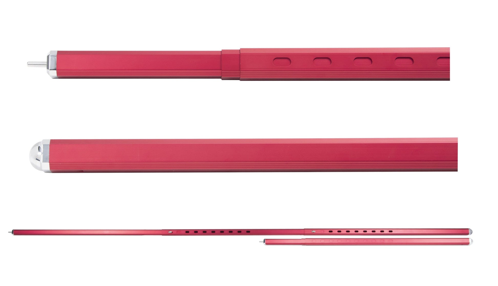 POTEAU CENTRAL EXTENSIBLE  ROUGE POUR TENTES ESKER