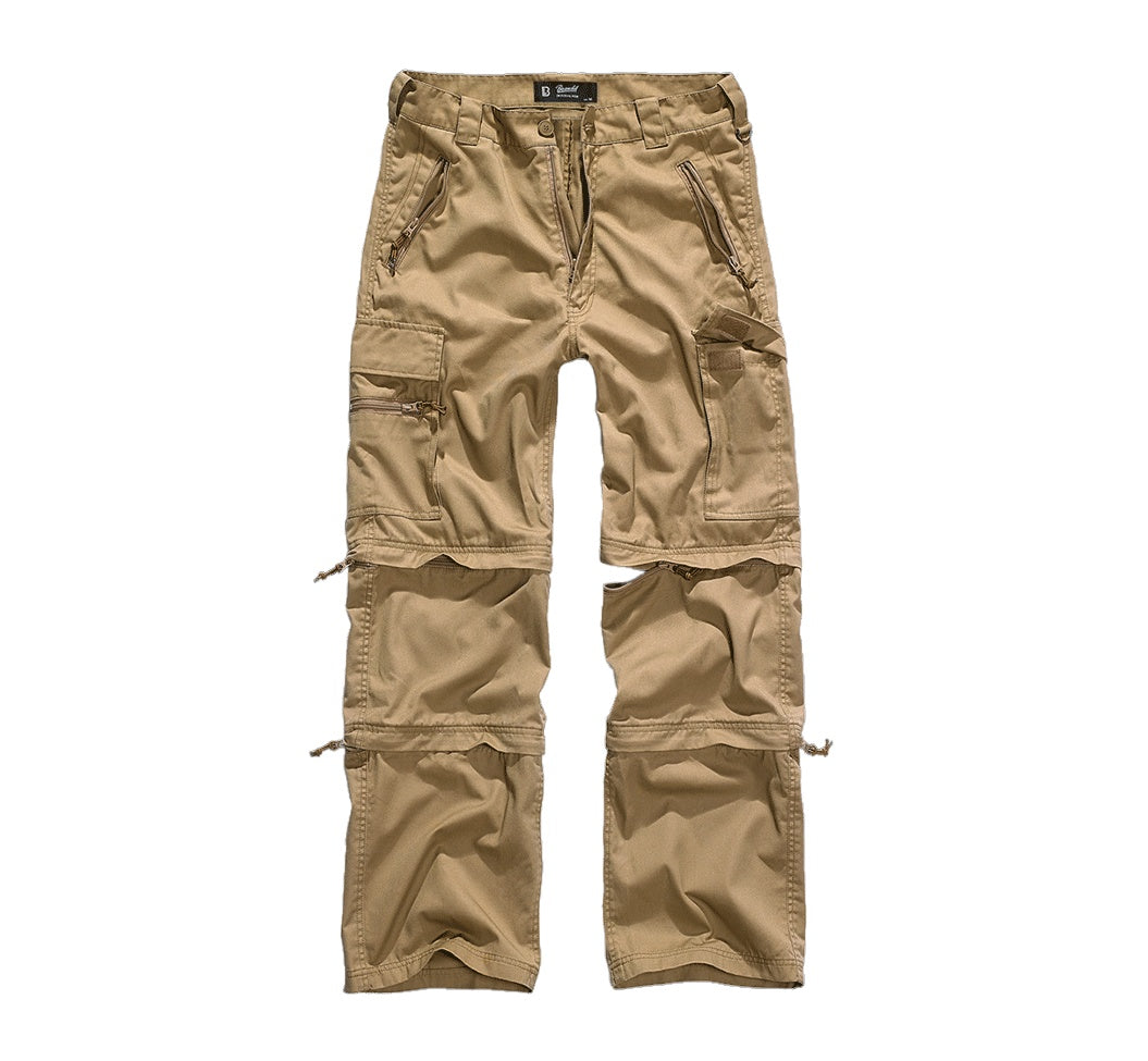 PANTALON CONVERTIBLE BRANDIT - BEIGE / SMALL - VÊTEMENTS - PANTALONS MILITAIRES ET COMBATS